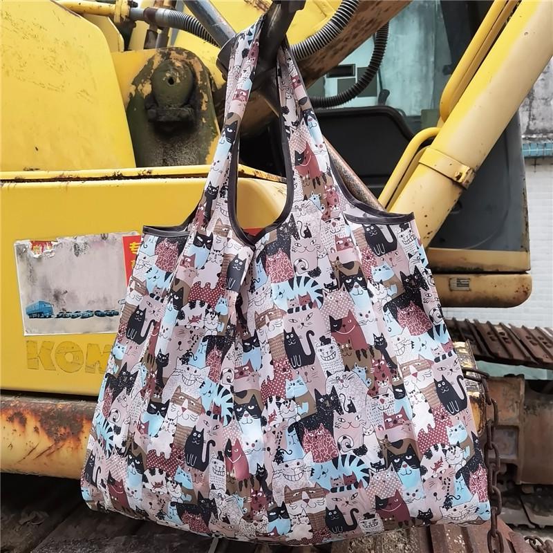 Japanese Cartoon Large Shopping and Travel Tote Bag