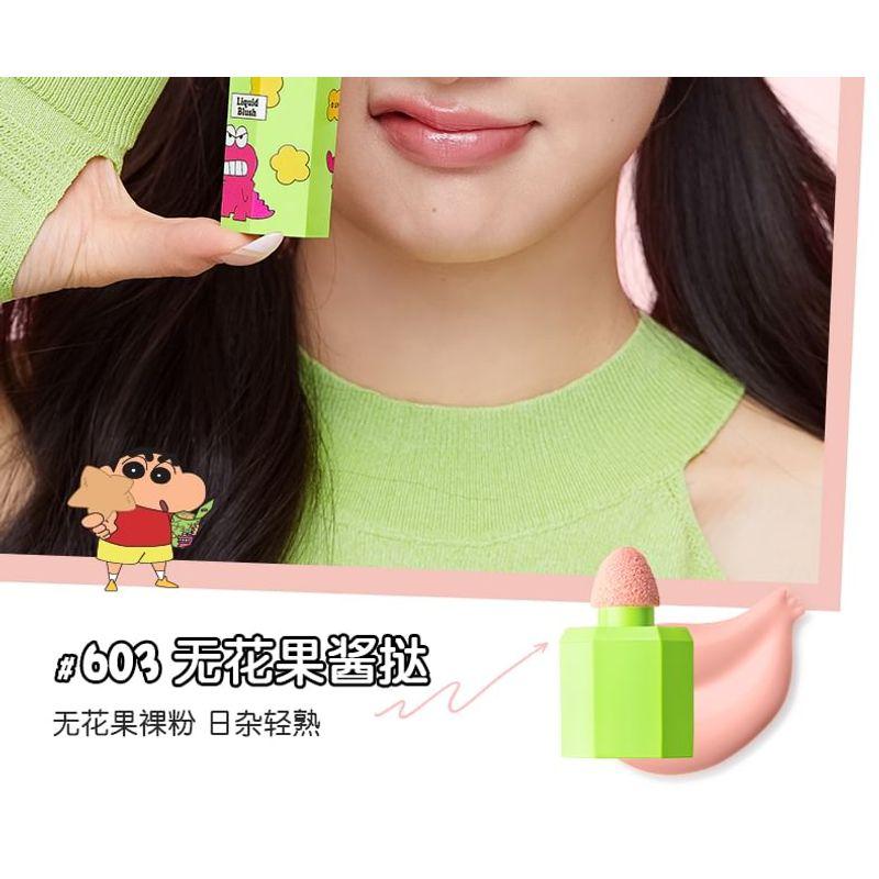 JILL LEEN - Crayon Shin-chan Flüssig-Rouge Limitierte Edition - 6 Farben