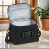 6L Bicycle Handlebar Bag Large Capacity Bike Front Picnic Bag Insulated Cooler Lunch Bag for Outdoor Camping Picnic