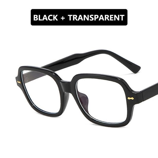 Cross-Border 2021 Retro Square Sunglasses - European & American Trendy, Versatile Sun Glasses Metal Hinge