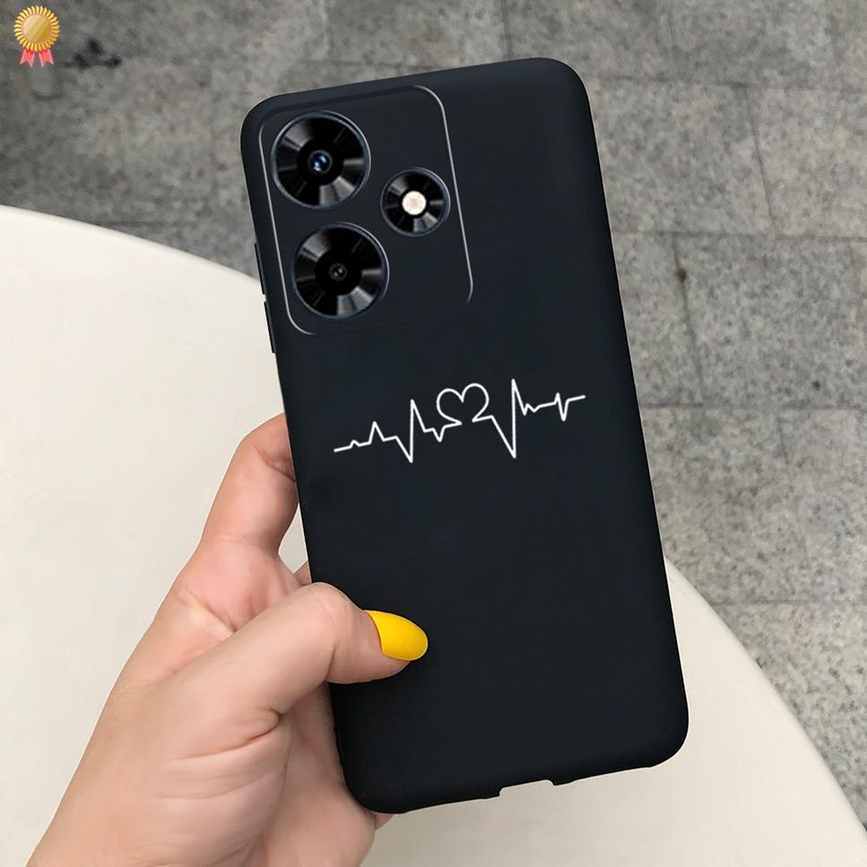 For Infinix Hot 30 Play 30i 4G Case Cute Astronaut Painted TPU Silicone Shockproof Cover For Infinix Hot 30 Play 30i Phone Case