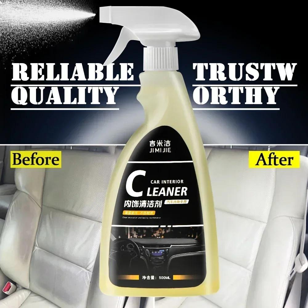 Car Interior Cleaner Nano Ceramic Wax Dashboard Cleaner Multi-Purpose Car Interior Protection Car Leather Seat Retreading Agent