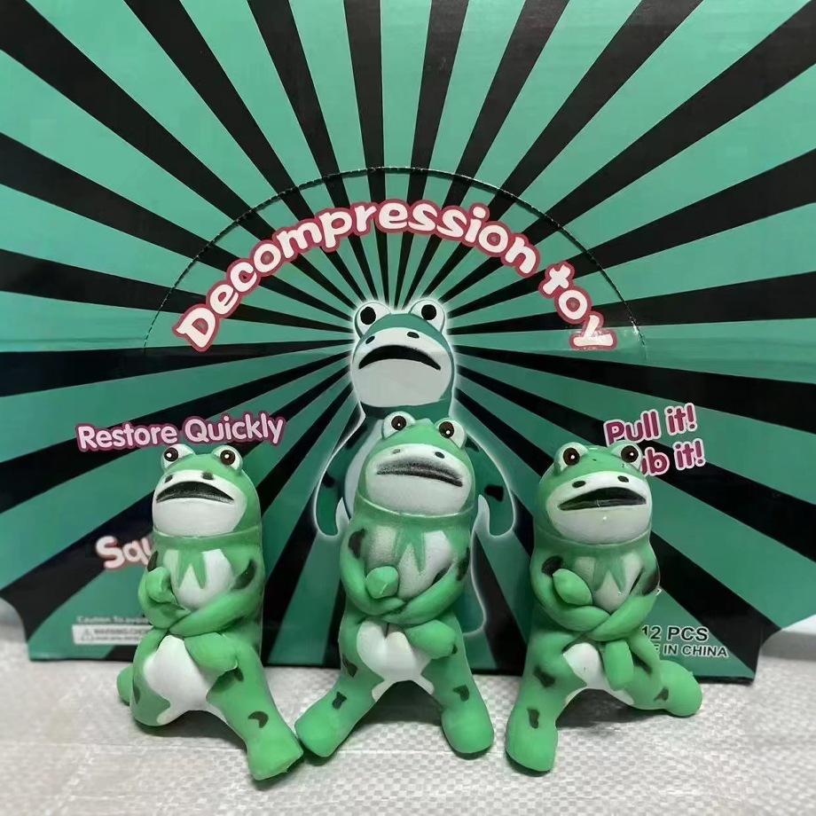 

Lala Le Frog Squeeze Toy - Stress-Relief Decompression Ball