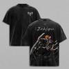 Bleach Ichigo Kurosaki Anime Unisex Washed T-Shirt Oversized Men Women Streetwear High Quality Pure Cotton Short Sleeved Female Male Clothing