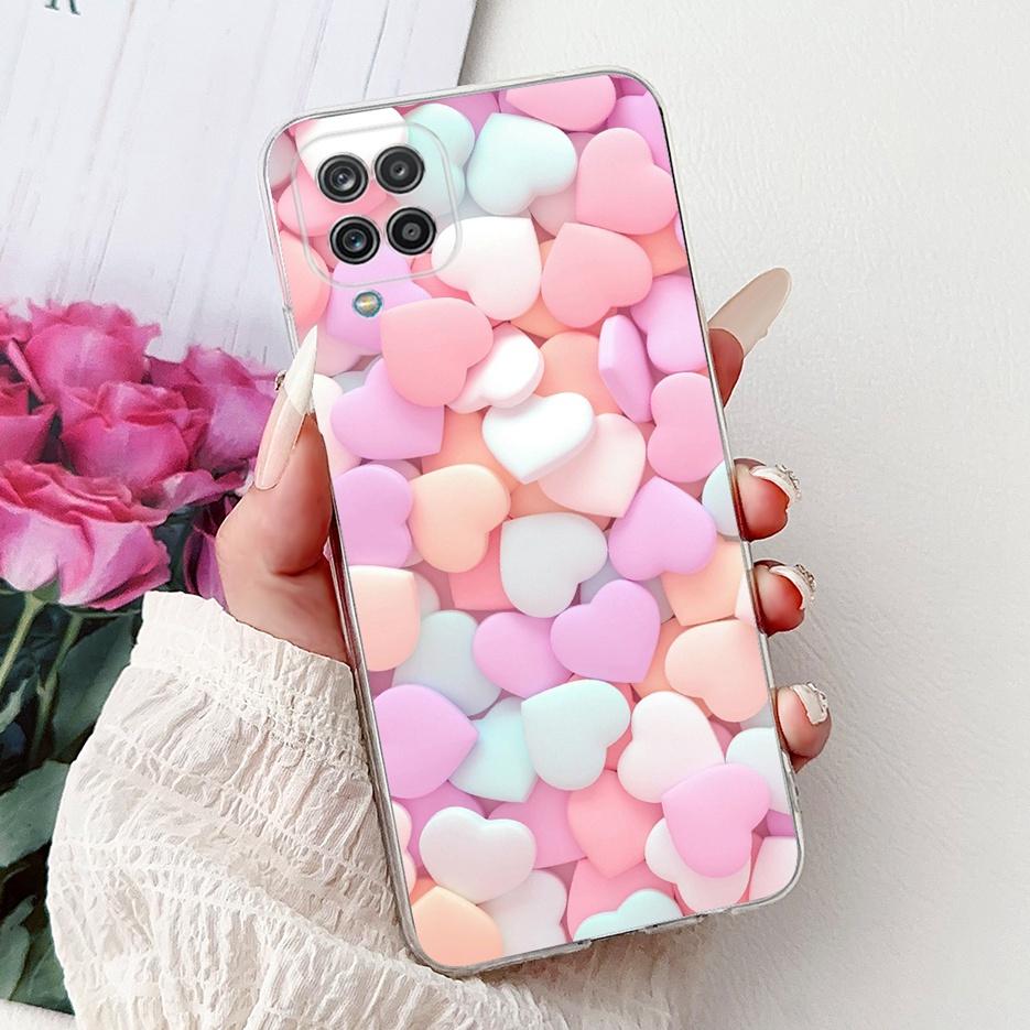

For Samsung Galaxy A12 Case SM-A125F Popular Fashion Painted Cover Soft Slim Phone Case For Samsung A12 F12 M 12 Galaxy M12 Bags Samsung Galaxy A12