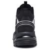 Skechers Serie Sport Lifestyle Moda Comode Resistenti Scarpe Casual High-Top Scarpe Casual da Donna Nero 168022-BBK