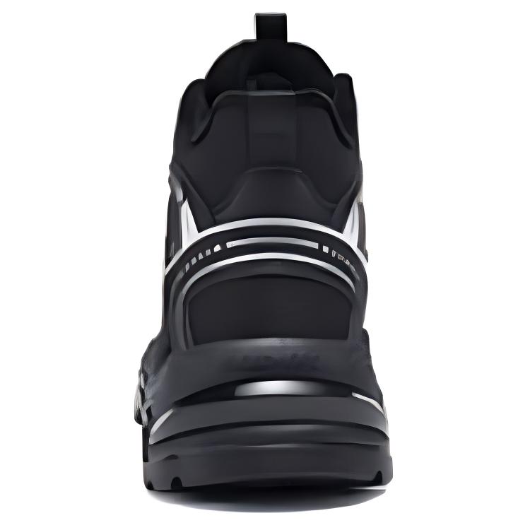 Skechers Serie Sport Lifestyle Moda Comode Resistenti Scarpe Casual High-Top Scarpe Casual da Donna Nero 168022-BBK