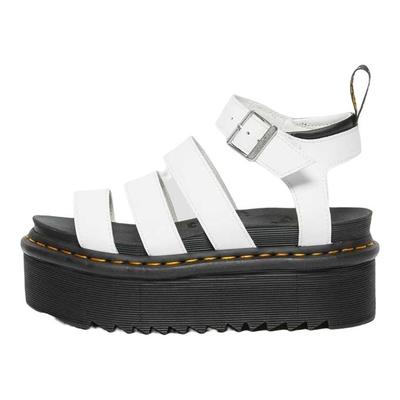 Fashion Leather Thick Sole Sandals Women Sandals White 27296100