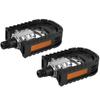 1 Pair Aluminum, Bike   Pedals Foldable   Pedals Alloy Folding and Spare Parts Outdoor Cycling Accessory