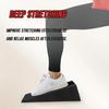 1 Pair Yoga Slant Boards for Deep Squats, Wedge Blocks for Fitness Weight Training, EVA Calf Elevation Stretching, And Heel Lift Incline Boards
