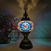 Lampada da Tavolo a Mosaico Turca Vintage Art Déco Fatta a Mano Lamparas De Mesa Vetro a Mosaico Romantica Luce da Letto Lamparas Con Mosaicos