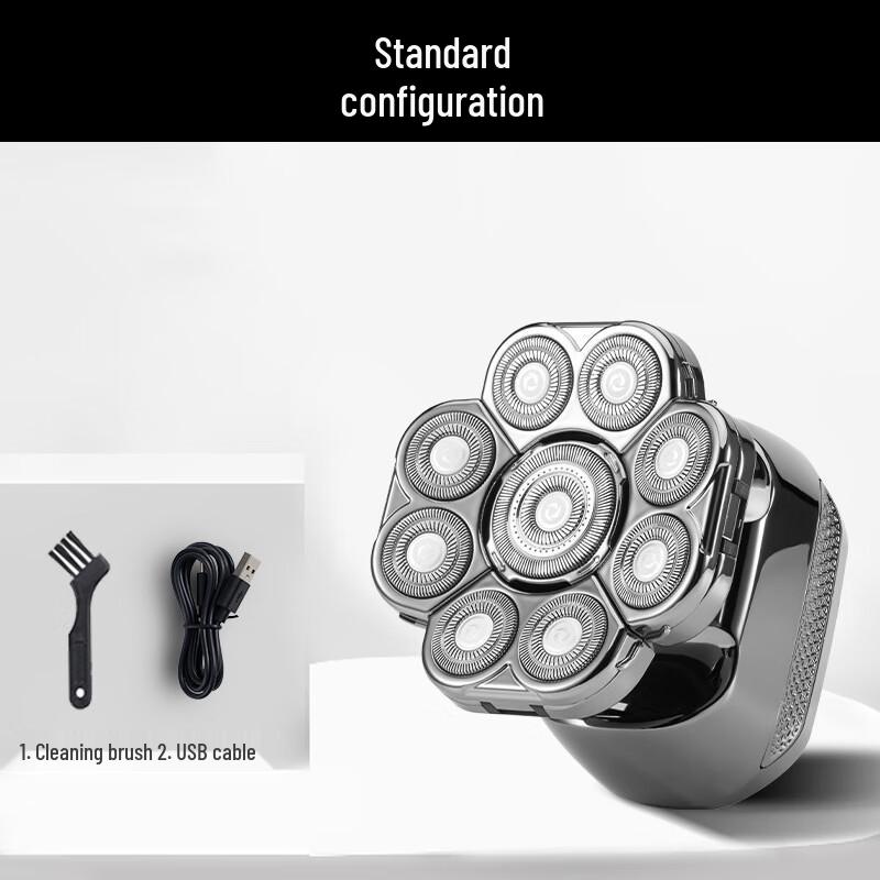 Electric 5-in-1 Multi-Function Bald Head Shaver