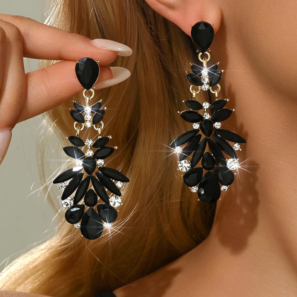 Cross Border Trendy Geometric Chic and Innovative Multi-color Dreamy Earrings and Accessories To Wear