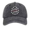 1776-2026 America 250th Anniversary DadHat,Patriotic Betsy Ross Stars Cotton Cap