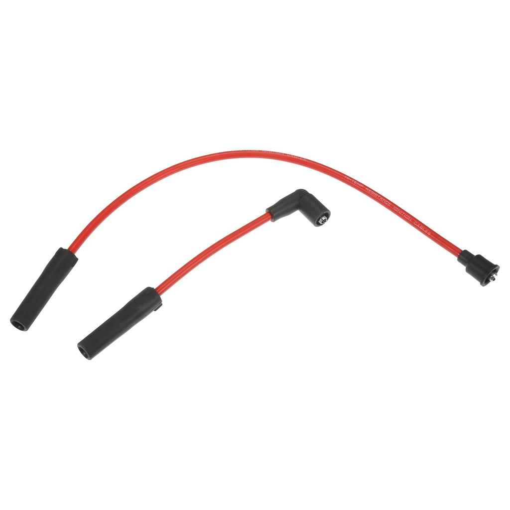 ACROPIX Motorcycle Spark Plug Coil Wire Ignition Coil Harness Cable 8mm for Harley Davidson