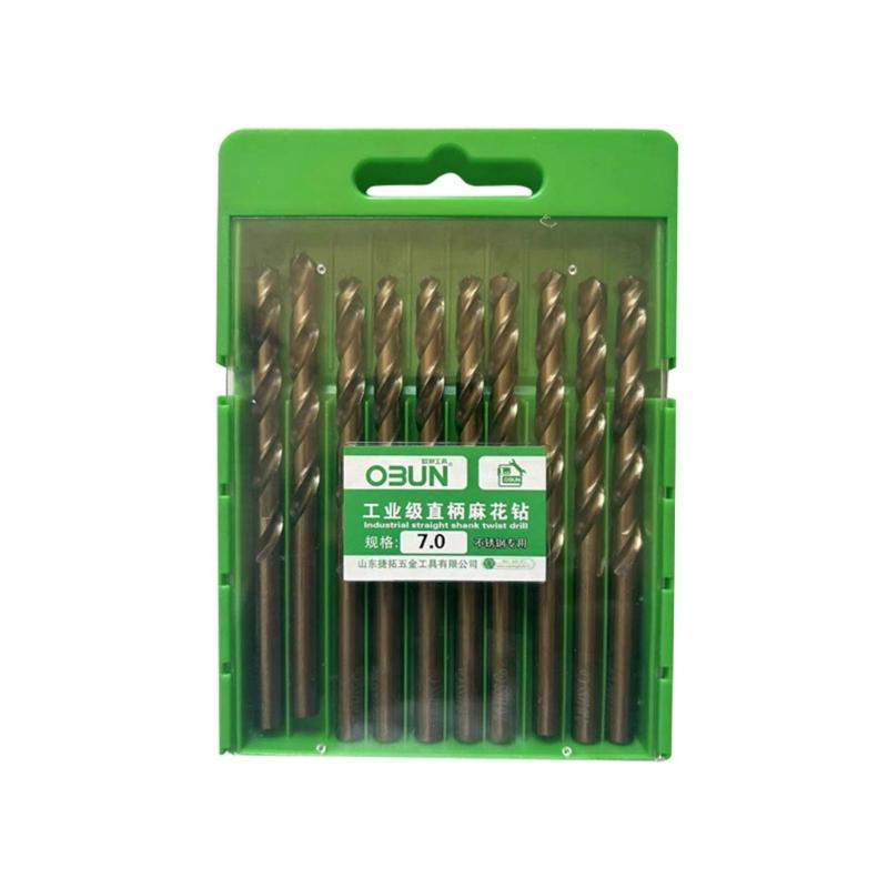 Professional M35 Twists Drill Bit Set 3-14mm Diameter Cobalt Speed Steel for Stainless Steel and Metal Drilling