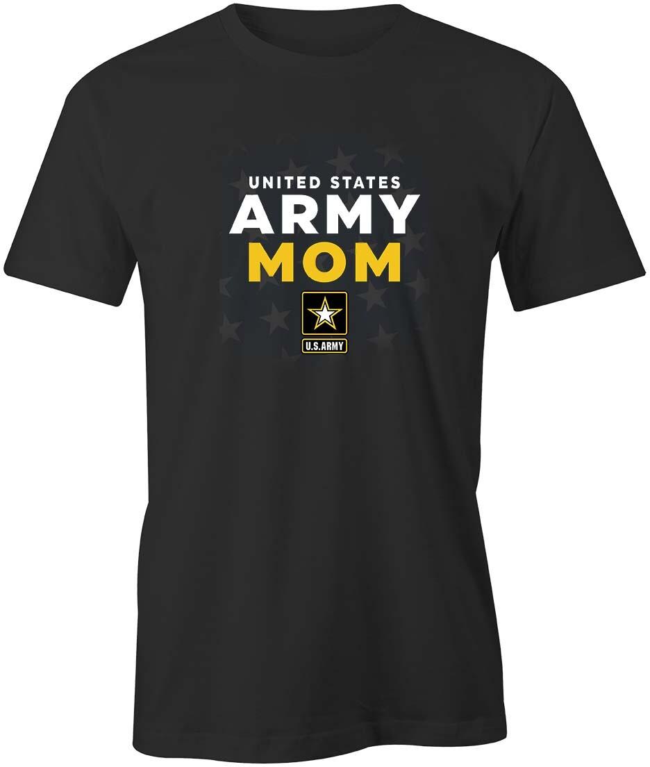 ARMY MOM TShirt Tee Short-Sleeved Cotton CLOTHING MILITARY USA S1BSA4 XXXXL