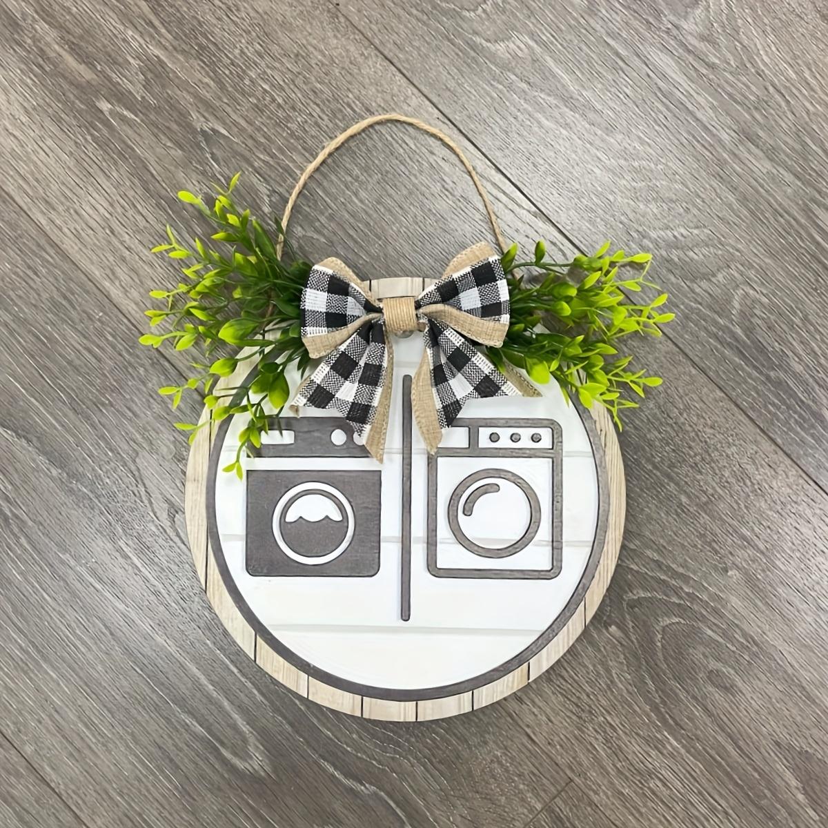 

Wreath Wooden Signage Toilet Men and Women s Restroom Signage Hotel WC Wall Sticker Hanging Instruction Sign Toilet Gender Signs