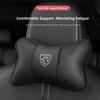 Car Interior Seat Headrest Ice Silk Neck Pillow Hub Cap Accessories For 408 308 5008 208 2008 3008 Landtrek Rifter