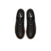 Nike Blazer Low Synthetisches Leder Rutschfeste Skateschuhe Herren Sneakers Schwarz Gummi AQ3597-002