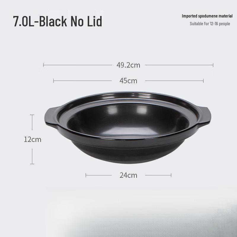

LIEI Commercial Ceramic Shallow Casserole