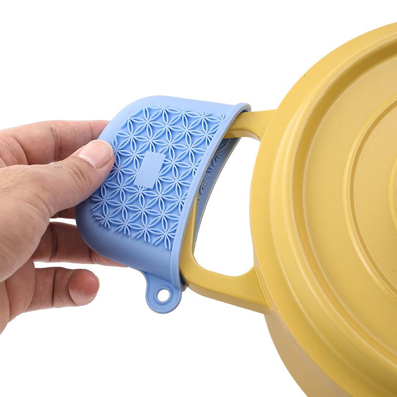 Silicone Anti-Scald Pot Lid and Handle Cover