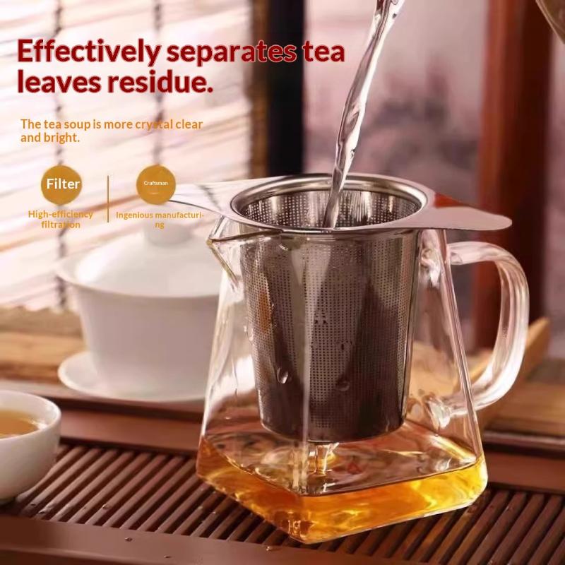 1Pcs Reusable Tea Leak Stainless Steel Filter Coffees Infuser Basket Tea Strainer Teapot Cup Filter Multi- Teapot Infuser Leak