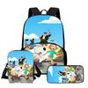 Spoof Home Family Guy Three-Piece Leisure High Definition Printing Primary School Students Lightweight Backpack