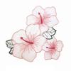 5Pcs/Set Five Piece Set Handmade DIY Colorful Beads Fresh Organza New Chinese Style Lotus Cloth Sticker Dress Decoration