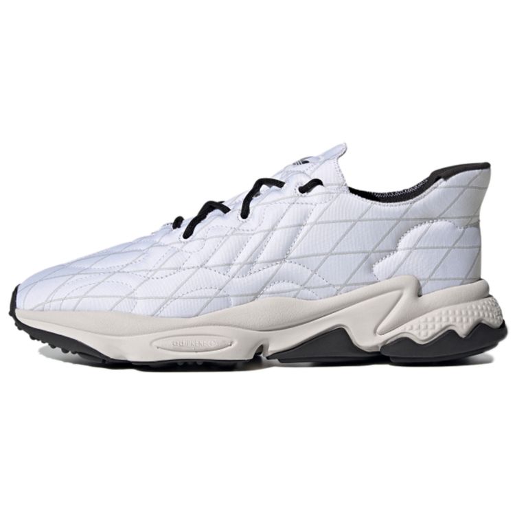 Adidas Originals Ozweego Tech Cushioning Breathable Low-Top Lifestyle Shoes Men Sneakers White FV9672