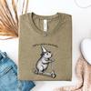 Off To Cause A Kerfuffle Shirt, Funny Groundhog Scooter T-Shirt, Silly Animal Mental Health Tee, Adult Humor Sarcastic T-Shirt