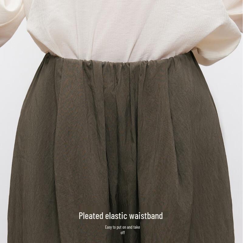 VEROMODA Women's Pleated Wide-Leg Casual Pants