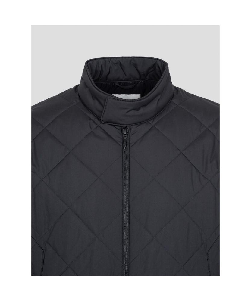Beanpole Men Modern Diamond Quilted Harrington Jacket Black