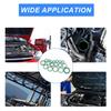 530pcs O Ring Kit Rubber 18 Sizes O-Ring Car Auto Vehicle Repair Air Conditioning Compressor Seals Assortment Kit