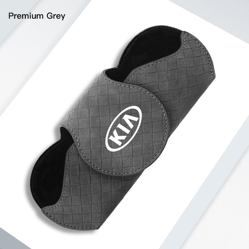

Car Interior Glasses Clip Auto Sun Visor Sunglasses Holder Valve For KIA K5 K9 Sorento Ceed Sportage Carnival Stinger Niro Soul
