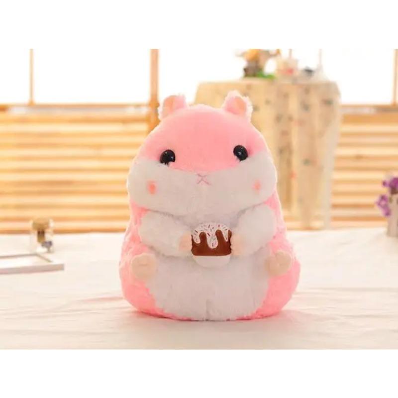 

28 см/38 см Милый хомяк, мягкие игрушки, куклы, плюшевые игрушки, имитация хомяка, большие игрушки для детей, девочек, праздничный подарок! 38cm