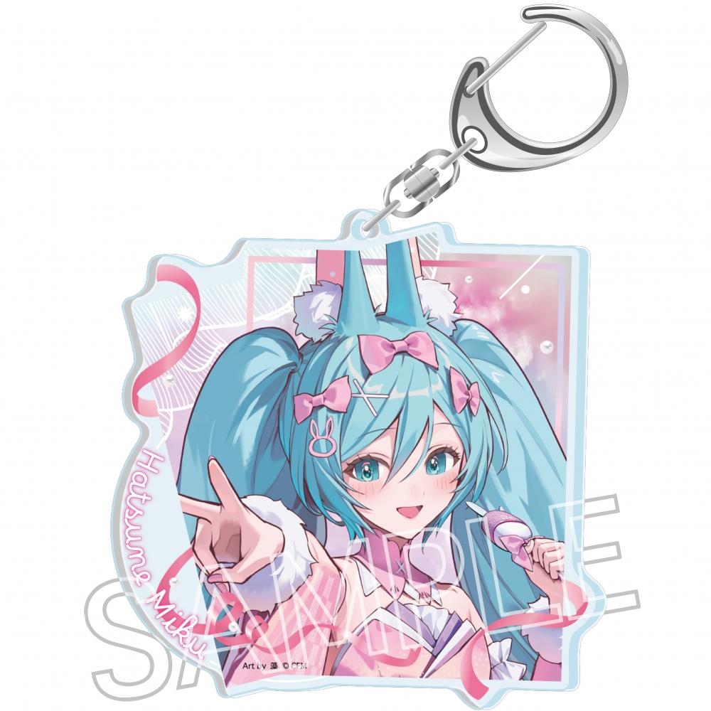 

Vocaloid Hatsune Miku Ayakashi Stage Acrylic Key Chain Gyokuto