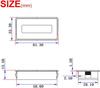 LCD Battery ty Monitor Gauge Meter Waterproof 12V 24V 36V 48V Lead Acid Battery Status Indicat