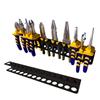 Screw Organizer Wall Mount Heavy Duty Screwdriver Storage Rack Storage Organizer Screwdriver Rack Tool Rack Pliers Holder Tool