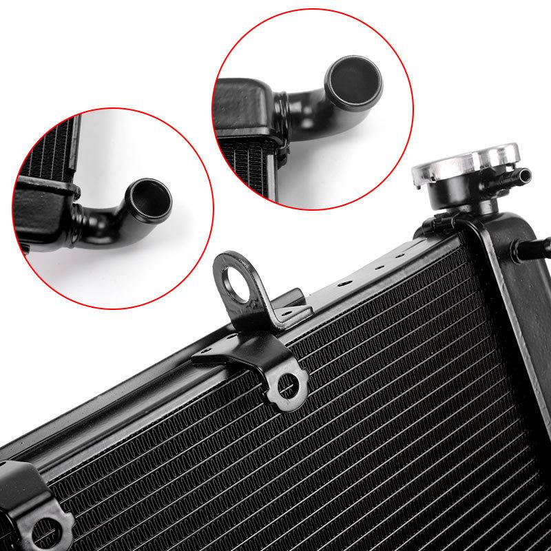 Motorcycle Aluminum Radiator Cooler Cooling Coolant for Honda CB650F CBR650F CBR 650 F 2014 2015 2016 2017 2018 Radiator Moto