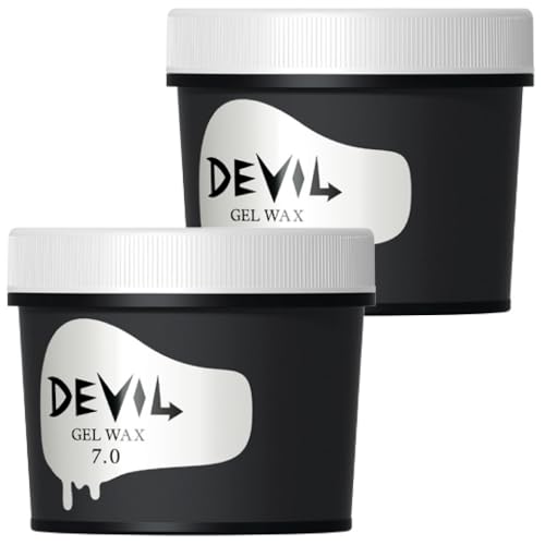 Loretta Devil Gel Wax 7.0 240g x 2-Pack [Rose Scent Hair Wax, Hair Care, Styling Gel, Set Strength, Hard Hair Arrangement]