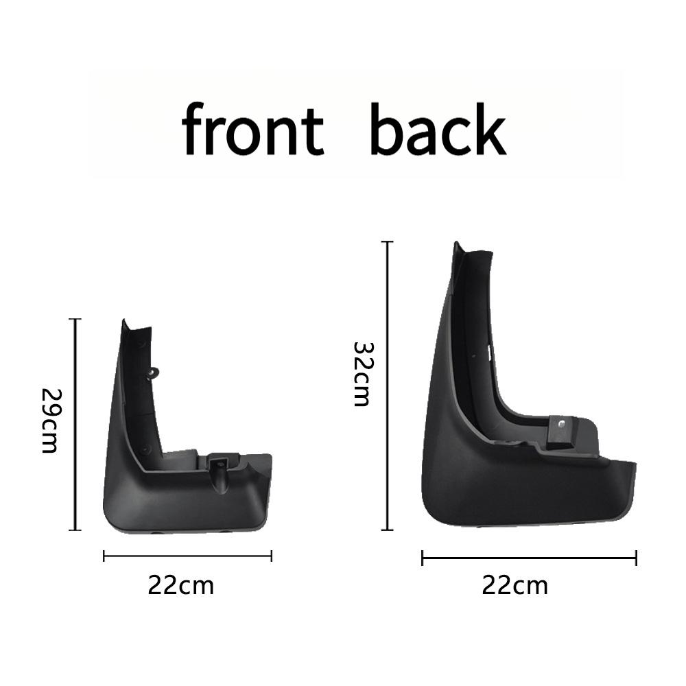 Für BMW X5 G05 2020-2024 2020 2021 2022 2023 2024 Auto Rad Schmutzfänger Klappen Schlamm Haut Abdeckung Schutzbleche Spritzschutz Teile Zubehör