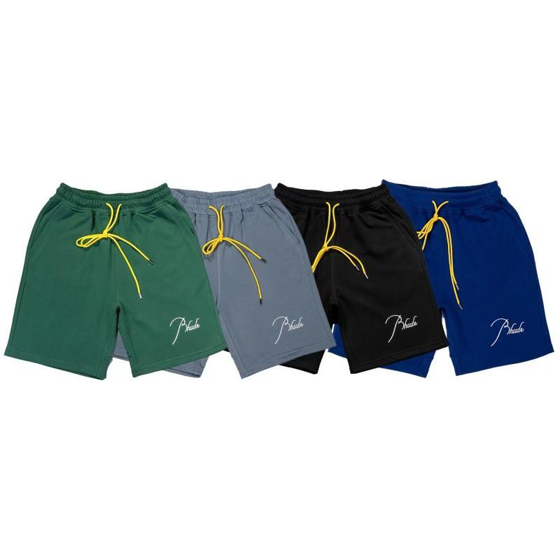 Mens Hip Hop Drawstring Shorts With Reflective 3M Letter Print Loose Fit Streetwear Cargo Jogger Pants