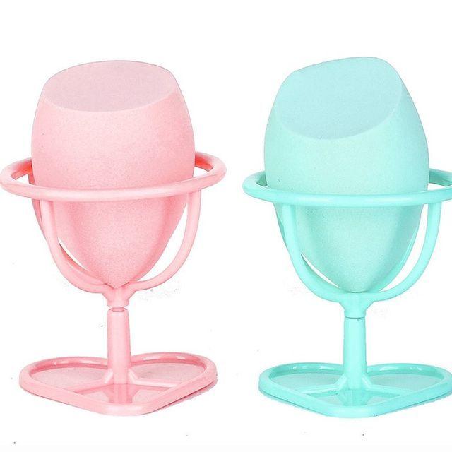 Rhodanthe - Makeup Blender Beauty Sponge with Holder Green