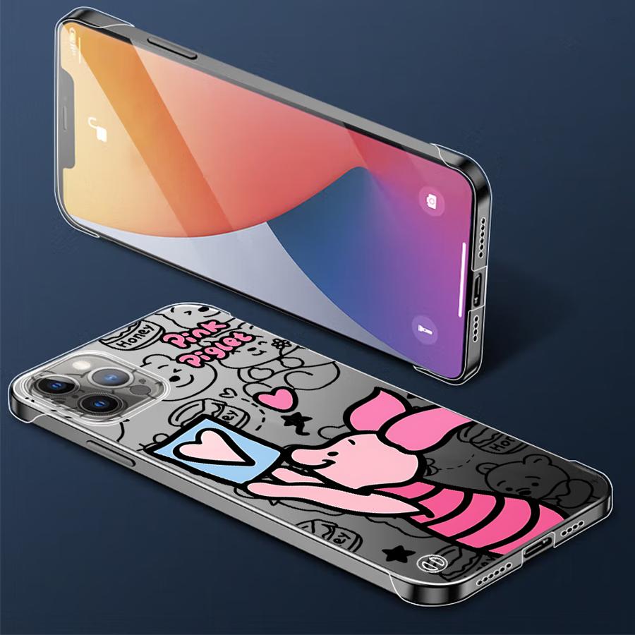 Winnie The Pooh Funny Phone Case for Apple iPhone 15 16 Pro Max 13 14 Plus 12 11 Pro plus Matte