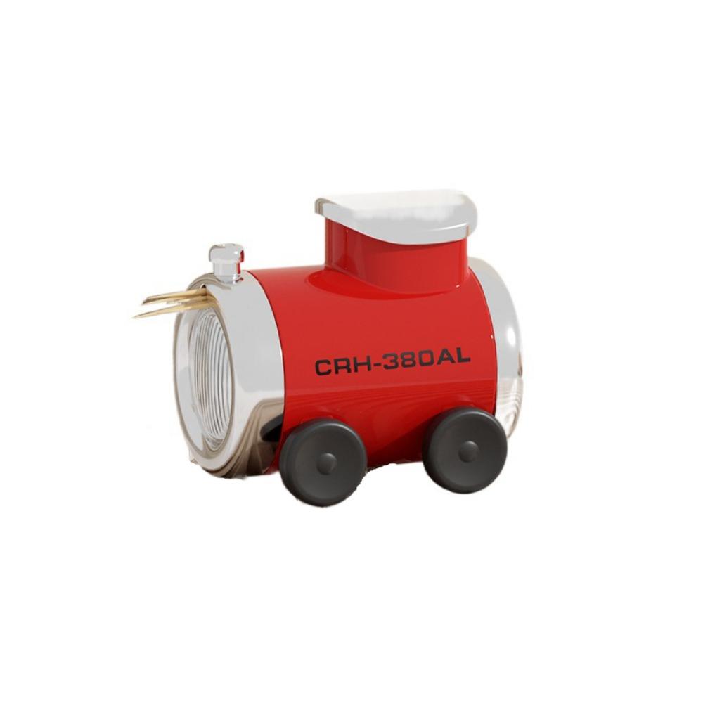 Cute Automatic Toothpick Can Cartoon Train Toothpick Can Creative Toothpick Box Ornament  Household