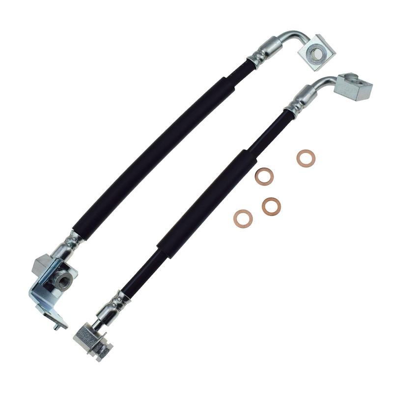 2Pcs Front LH & RH Brake Hydraulic Hose for Ford Explorer Ranger Mazda B3000 B4000 Mercury Mountaineer 8L5Z2078L 8L5Z2078R