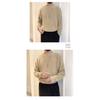 Spring 2024 Men's Sweater Patchwork Assorted Colors Skin-Friendly Fabric Fashion Versatile Top Casual Long-Sleeved Bottoming Shirt
