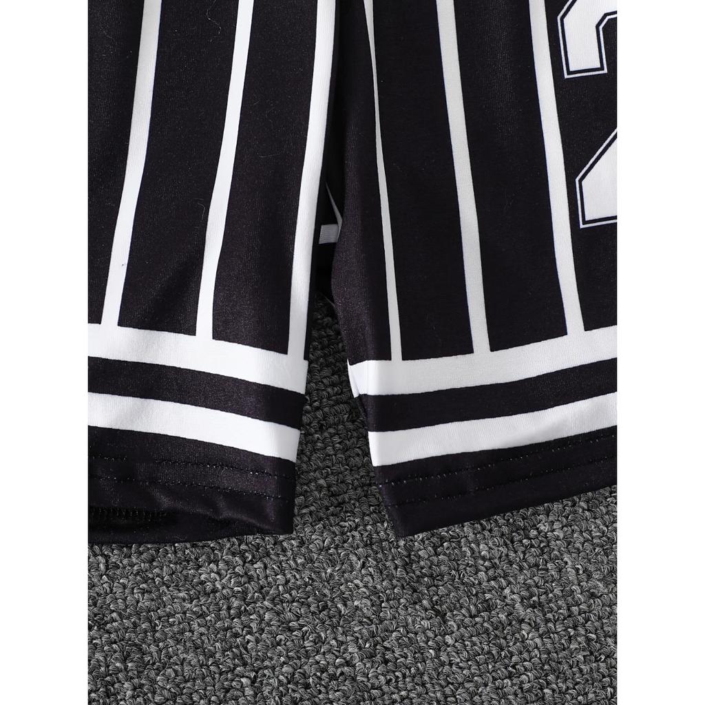 Boys' summer set, short sleeved T-shirt+shorts set, 3D digital printed children's sports set