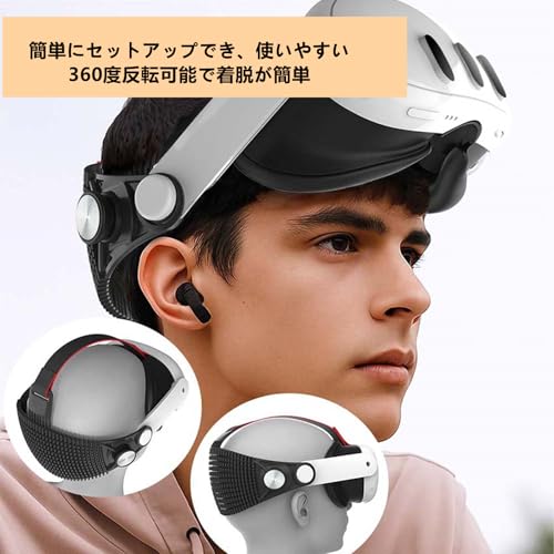 LICHIFIT Soft Head Strap for Meta Quest 3/3S, Comfortable, Soft Cushioned, Lightweight and Breathable, Replacement for Elite Straps, VR Hardware Acces